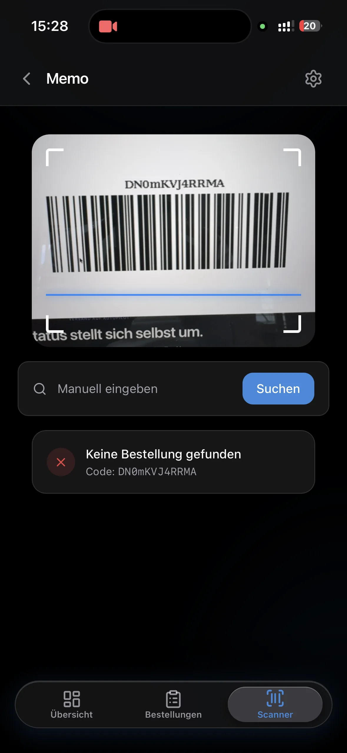 Boothly Barcode-Scanner